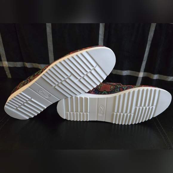 Zull multicolor Stitched Mexico lace up Sneakers Shoes - Picture 10 of 10